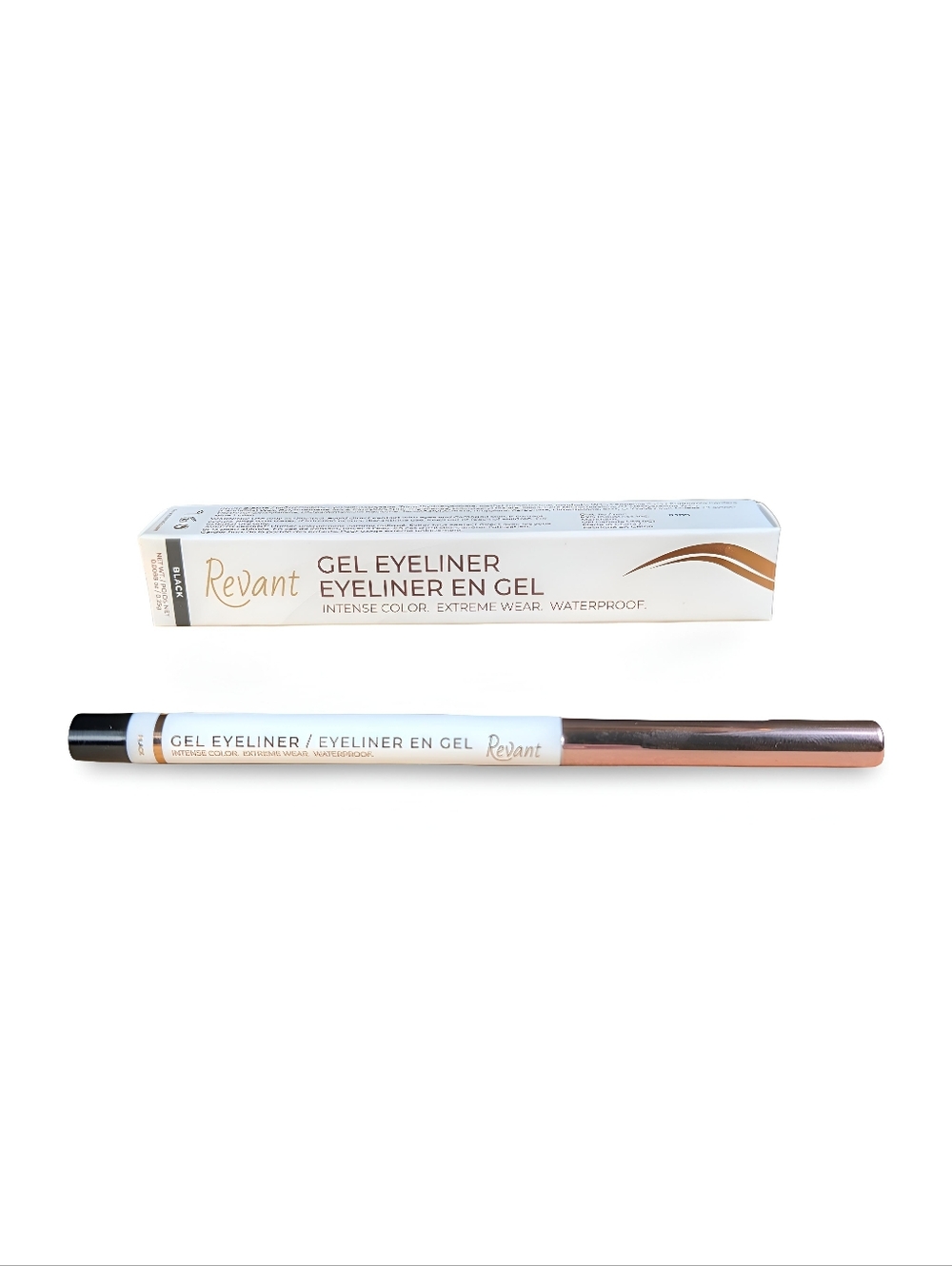 NIB Revant Gel Waterproof Eyeliner Pencil in Black